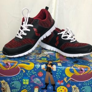 Harley Quinn sneakers.